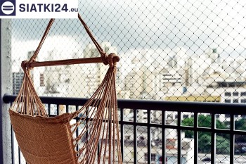 Siatki Gniezno - Zabezpieczająca siatka ze sznurka na balkon dla terenów Gniezna